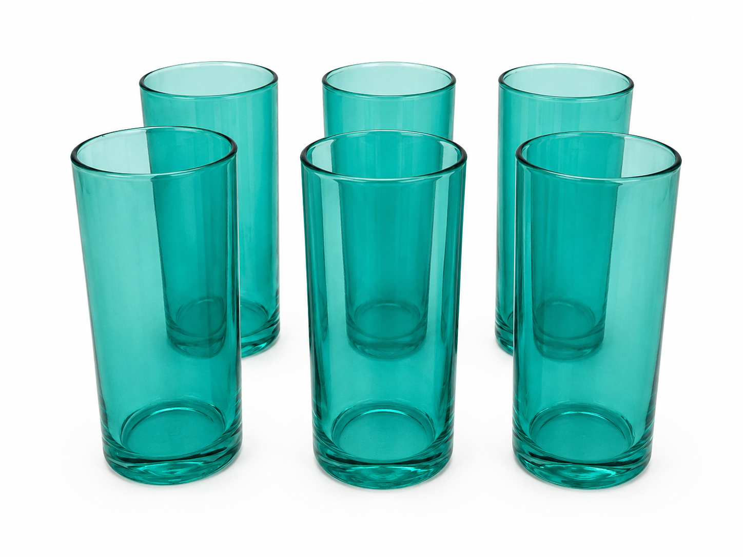 ČAŠA ZA VODU/SOK GREEN 6 komada 290ML