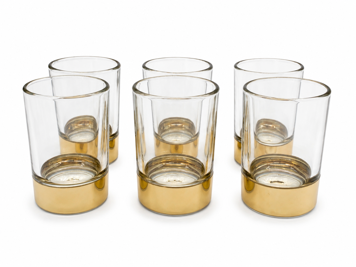 SET ČAŠA ZA RAKIJU GOLD CLASSIC 60ml
