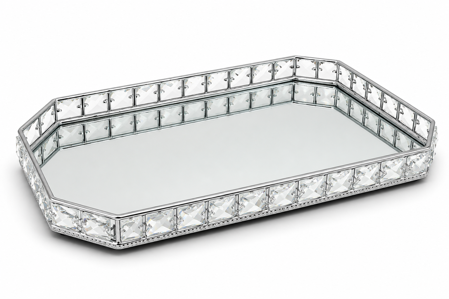 POSLUŽAVNIK CRYSTAL SILVER
