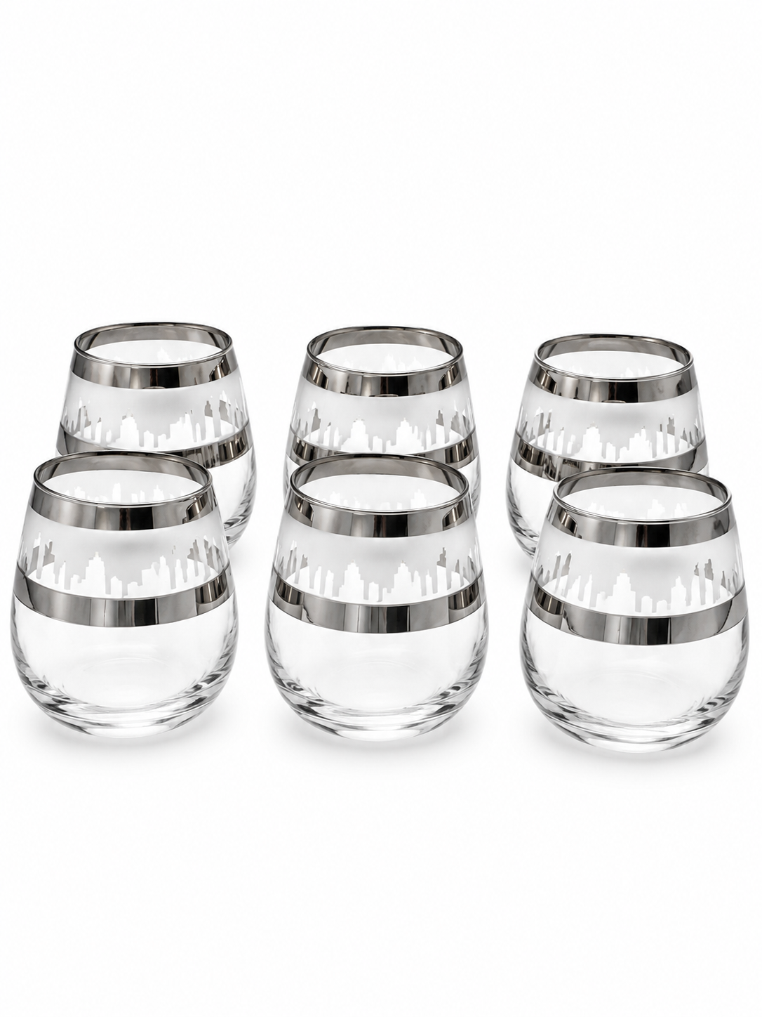 SET ČAŠA ZA VISKI CITY 6 komada 300ml