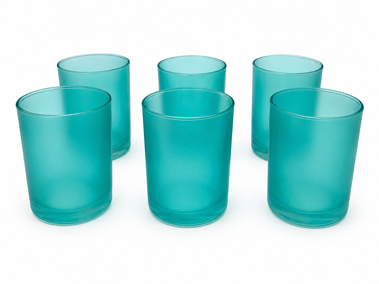 ČAŠA ZA VODU/SOK GREEN matted 6 komada 255ml