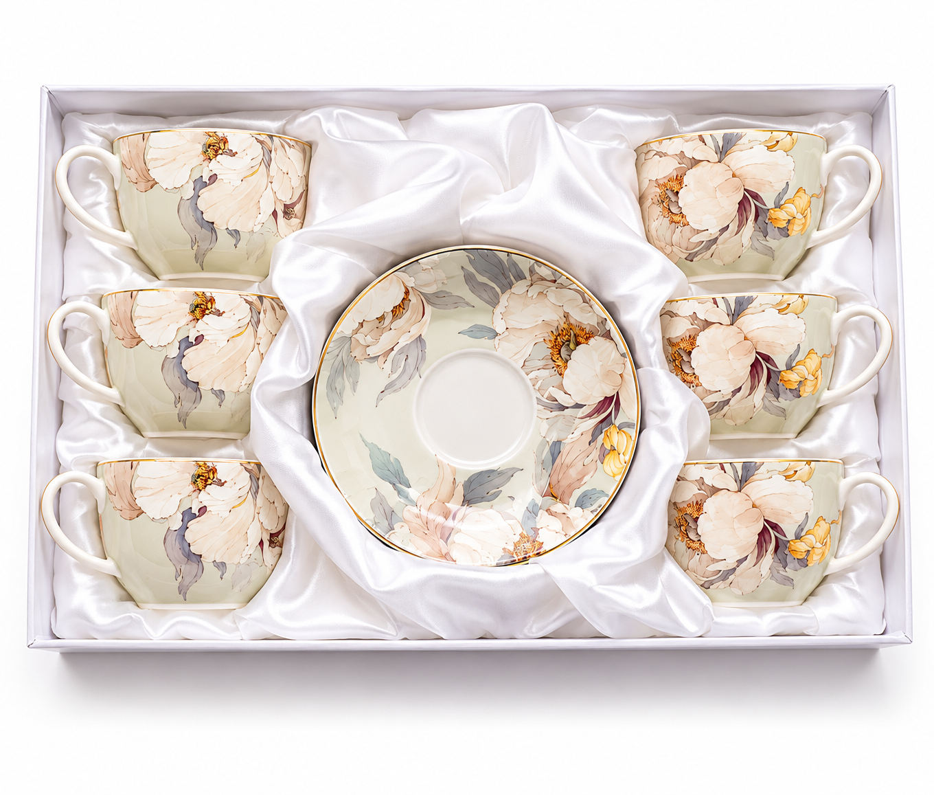 SET ŠOLJA FLOWER ELEGANCE 1/6