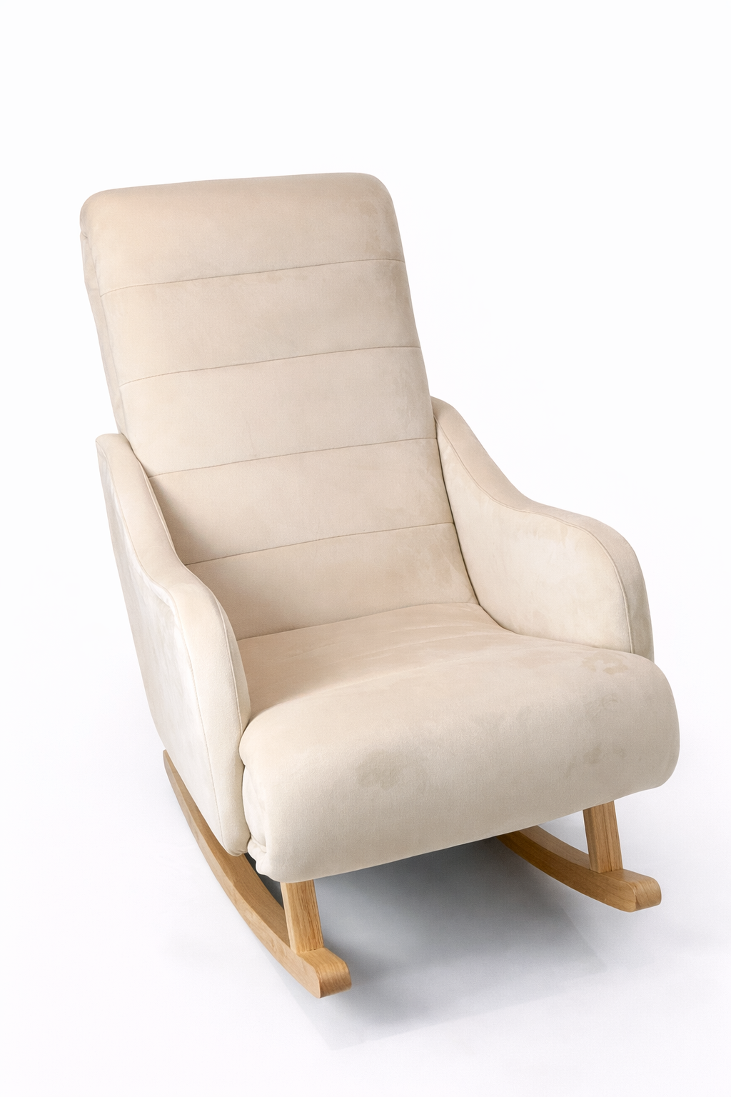 FOTELJA NA LJULJANJE beige 