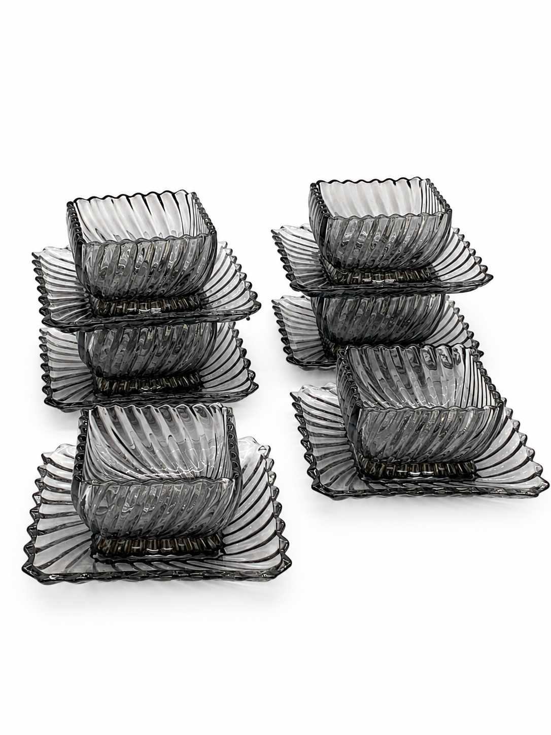 SET POSUDA SMOKY SQUARE 