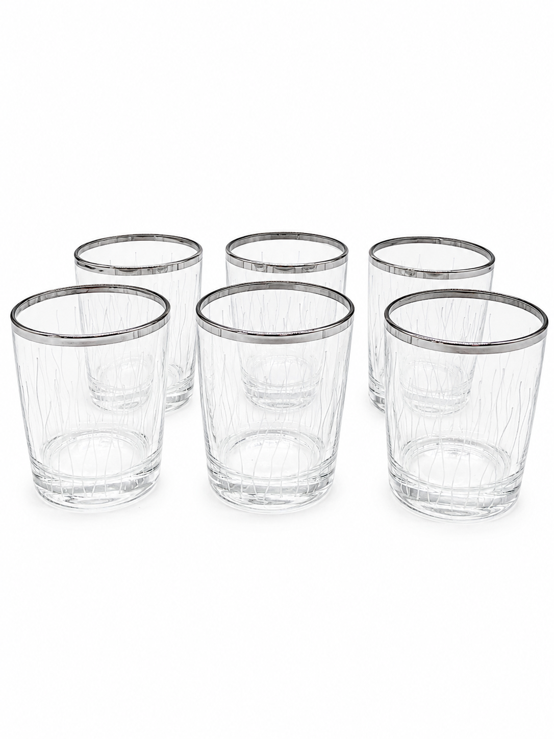 ČAŠA ZA VODU/SOK CANBA SILVER 6 komada 250ml