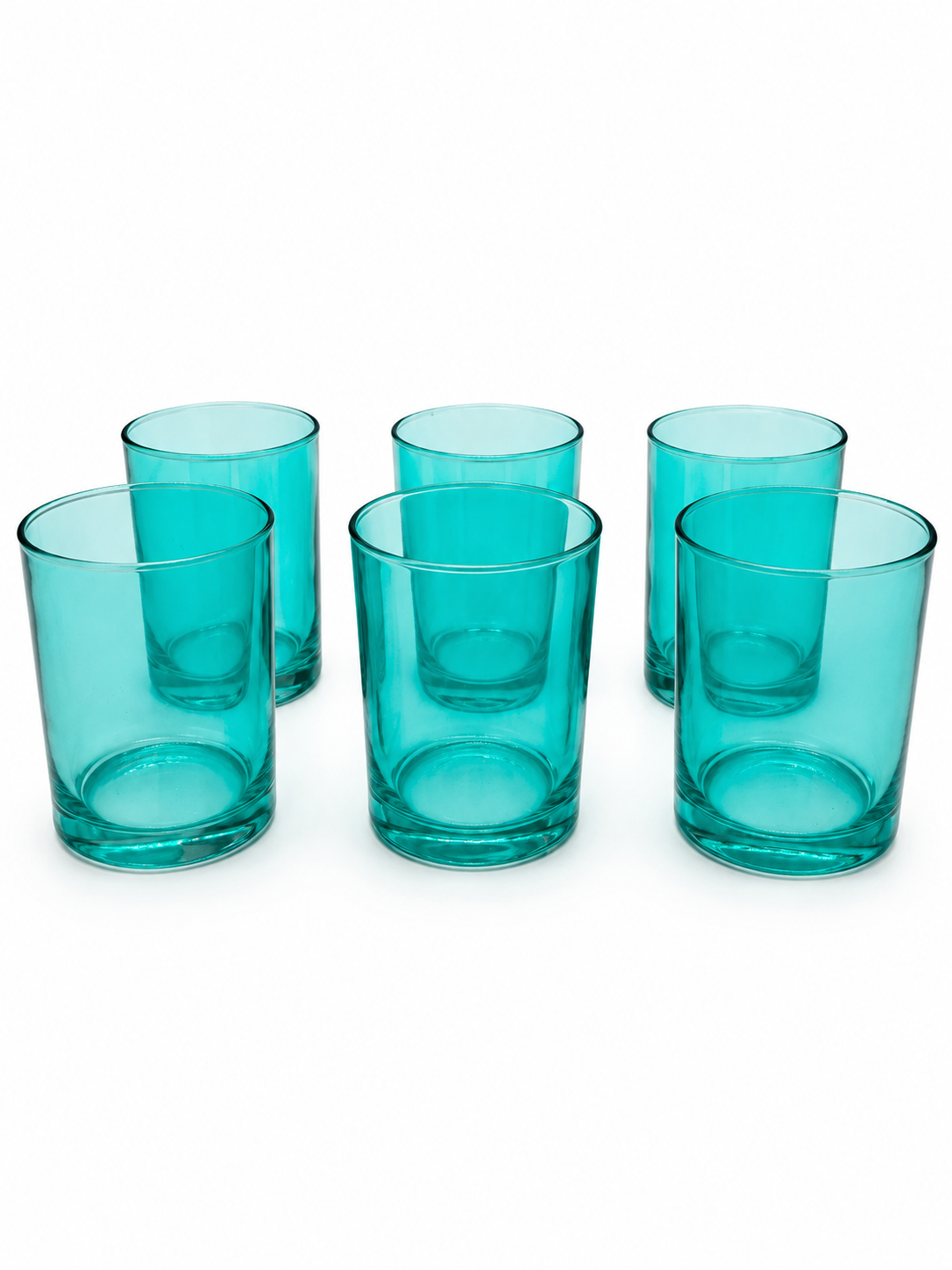 ČAŠA ZA VODU/SOK GREEN 6 komada 255ml