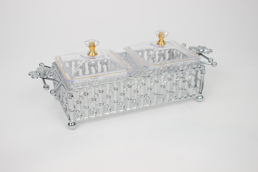 DEKORATIVNA TACNA SILVER
