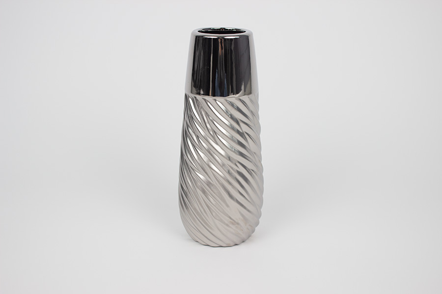 VAZA GESHE SILVER 30CM