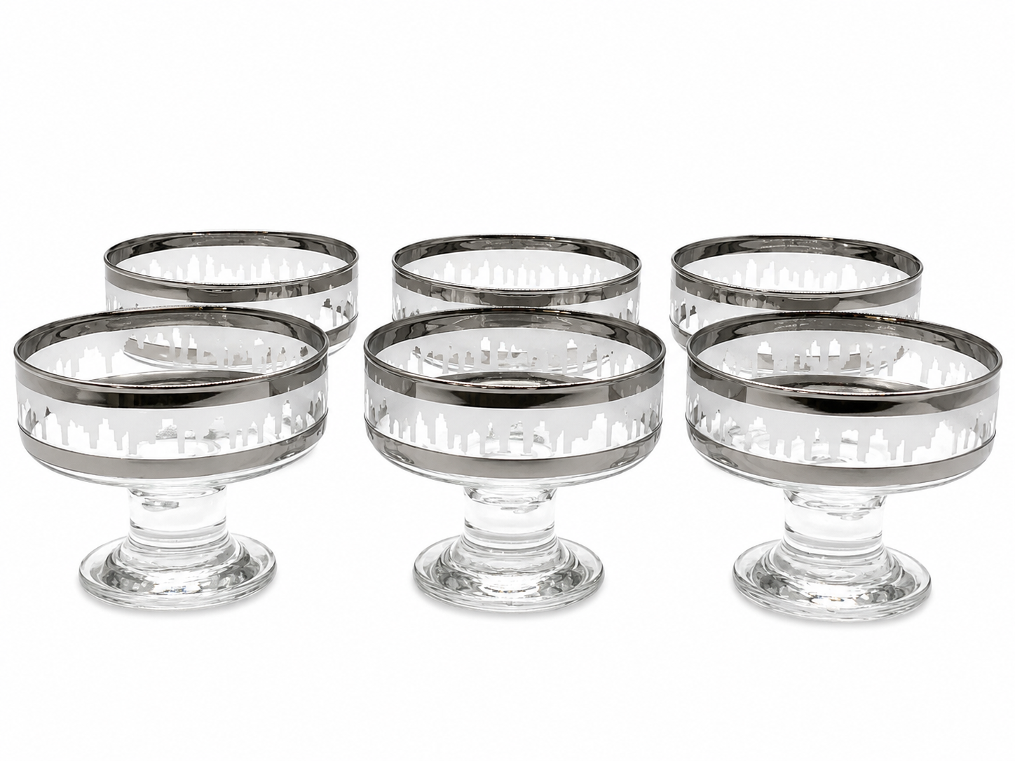 SET POSUDA ZA SLADOLED CITY 6 komada 250ml